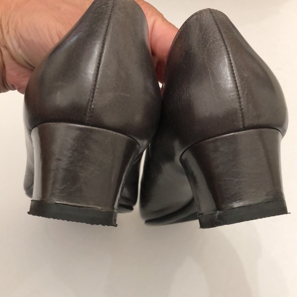 PRADA AUTHENTIC MADE IN ITALY VINTAGE LEATHER SHOES WOMENS SIZE 40 - Picture 8 of 14